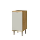 Ver imagem 1 de Balcão de Cozinha 40 Cm Copenhague 1 Porta Ipê/sabbia - Decibal