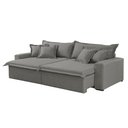Ver imagem 2 de Sofá Montreal Linho 02 Módulos de 120m B25cm Meu Sofá Online
