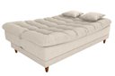 Ver imagem 4 de Sofá Cama Duda Boucle Bege Matrix Sala Premium Original 3 Lugares