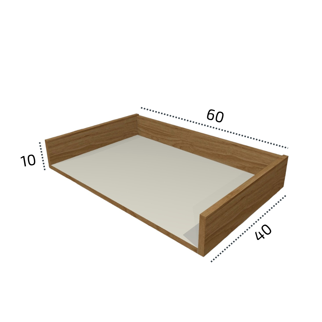 Cama Pet Cama para Cachorro Gato em Mdf de 15 Mm Amadeirado - 5