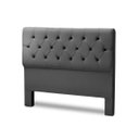 Ver imagem 2 de Cabeceira Cama Box Estofada Madeira Queen Size Realeza:cinza