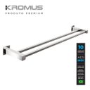 Ver imagem 6 de Kit Acessórios Para Banheiros 4 Peças Inox - Kromus Kitqd4a