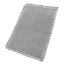 Ver imagem 3 de Tapete Antiderrapante Banheiro Waffle Prata 0,40x0,60m
