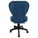 Ver imagem 4 de Cadeira Mocho Soft Escritório Estética Veludo - Sofa Store:veludo Azul Marinho
