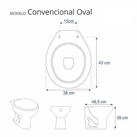 Assento Sanitario com Amortecedor Convencional Oval cor Pessego Rosa Shell para vaso Incepa