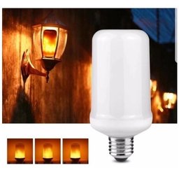 Lampada Led 9w Bulbo Efeito Chama Fogo Tocha Flame E27 Bivolt - 3