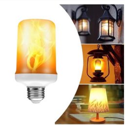 Lampada Led 9w Bulbo Efeito Chama Fogo Tocha Flame E27 Bivolt - 2