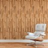 Papel De Parede Ades. Madeira Tábuas Amêndola Rústicas - 12m - 2