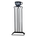 Ver imagem 1 de Porta capsulas Cool Black de cafe em metal L15,5xP10xA39,5cm cor preta