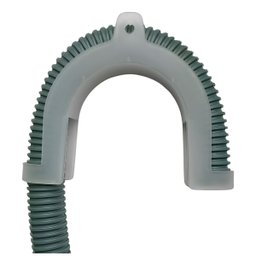 Mangueira Saída Água Máquina De Lavar Universal 3m Metros Cinza Com Suporte | Ledmang - 5