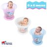Banheira Ofurô Bebê Babytub Recém Nascido 0 a 6 Meses Branco - 5