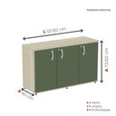 Ver imagem 4 de Armário para Escritório 3 Portas Credenza