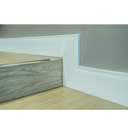 Ver imagem 6 de Rodape Poliestireno 15cm Branco Frisado 2,40 Metros 5185