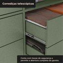 Ver imagem 7 de Guarda-Roupa 2 Portas 4 Gavetas 100% MDF 124x200x52cm Solteiro Jade