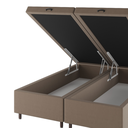 Ver imagem 2 de Base Box Bau King Size Cairo (43x193x203cm) Tabaco - Casa Giulia