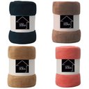 Ver imagem 3 de Kit com 2 Mantas Microfibra Fleece Casal Sortida