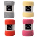 Ver imagem 2 de Kit com 2 Mantas Microfibra Fleece Casal Sortida