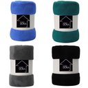 Ver imagem 1 de Kit com 2 Mantas Microfibra Fleece Casal Sortida