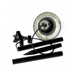LUMINARIA LED PARA JARDIM KYN IP65 12W 3000K 1000LM PRETO NORDECOR - 3