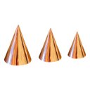 Ver imagem 1 de Kit 3 Cones de Cobre Energia Radiônica Radiestesia - P M G