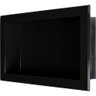 Nicho Banheiro Embutir de Mármore Sintético Preto 30x50 Quanta Compositos Nicho de Embutir 30x50 sem - 1