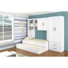 Conjunto de Quarto Chiara 4 Peças com Cama e Cama Auxiliar Phoenix Baby - 3