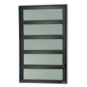 Ver imagem 1 de Basculante Alumínio 100 x 80 Elite V.Boreal Preto Brimak
