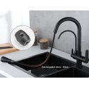 Ver mais imagens de Torneira Cozinha Churrasqueira Cuba C/ Filtro Preto Fosco