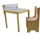 Ver imagem 1 de Combo Mesa Infantil + Cadeira Happy Madeira Maciça