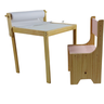 Combo Mesa Infantil + Cadeira Happy Madeira Maciça - 1