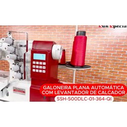 Galoneira Plana com Levantador de Calcador- sem Corte-110v - 10
