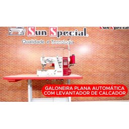 Galoneira Plana com Levantador de Calcador- sem Corte-110v - 11
