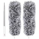 Ver imagem 1 de Espanador Telescópico Extensível até 2.80 Metros Microfibra Teto Persianas Casa Escritório