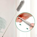 Ver imagem 5 de Espanador Telescópico Extensível até 2.80 Metros Microfibra Teto Persianas Casa Escritório