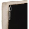 Cabeceira Estofada Bia 1.60 Cama Box Queen - Bege Linho - 3