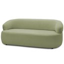 Ver imagem 3 de Sofá 3 Lugares Orgânico Sala de Estar Living 170cm Carmen F04 Bouclê Verde Oliva - Lyam Decor
