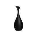 Ver imagem 3 de Vaso de Cerâmica Vanguard Preto Fosco Decoração de Sala 35,5x13x8 cm