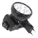 Ver imagem 2 de Lanterna para Cabeça Recarregável 9 Leds 127 / 220 V - Noll 351,0003