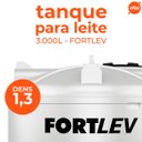 Ver imagem 2 de Tanque P/ Armazenar Leite 3.000 Litros - Fortlev