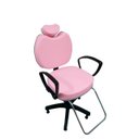 Ver imagem 1 de Cadeira Poltrona para Salão Cabeleireiro Rosa Claro