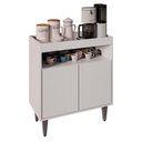 Ver imagem 1 de Balcão Aparador Buffet Cantinho do Café 71cm Lice M24 Branco - Mpozenato