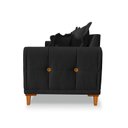 Ver imagem 4 de Sofá 2 Lugares para Sala de Estar London Preto