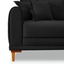 Ver mais imagens de Sofá 2 Lugares para Sala de Estar London Preto