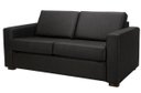 Ver imagem 1 de Sofá Cama Amsu Linho Preto Pés Amêndoa 200cm - 62458