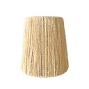 Ver imagem 3 de Luminária Pendente Modelo Athenas Corda Sisal Natural Palha:branco