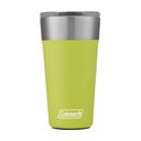 Ver imagem 3 de Copo Térmico Coleman 600ml C/tampa e Abridor 15 Horas Gelado Tumbler Verde Cor