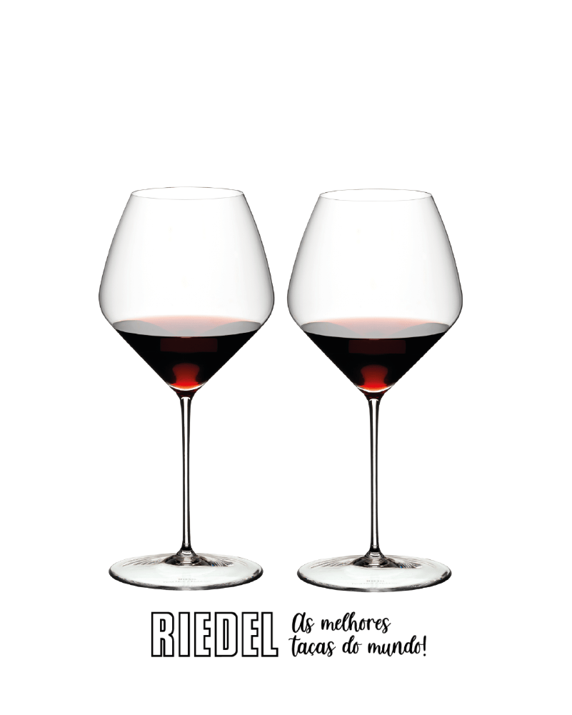 Kit 2 Taças Riedel Veloce Pinot + Saca-rolhas Koala + Caixa - 4