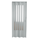 Ver imagem 3 de Porta Sanfonada Pvc Translucida 210x144 Cinza