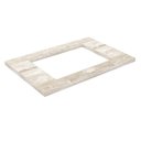 Ver imagem 1 de Tampo P- Balcão Cozinha Gabinete Cooktop 80x53cm Calcare - Henn