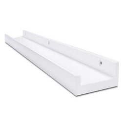 Prateleira Calha Suspensa com 60cm - Porta Temperos, Esmaltes, Quadros e Etc... - 1